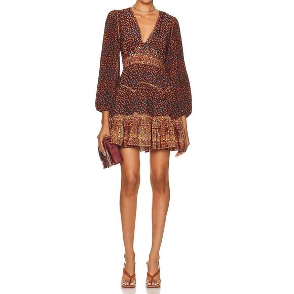 NEW ULLA JOHNSON hayana dress in agate - Picture 1 of 3